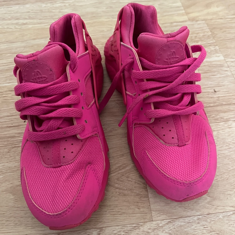 NIKE HUARACHE RUN LASER GS RUNNING SNEAKERS KIDS US 4.5Y